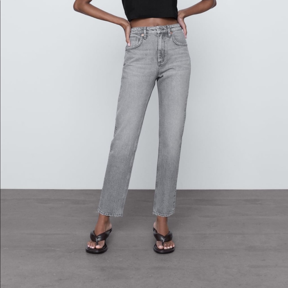 Zara - Slim fit high rise jeans